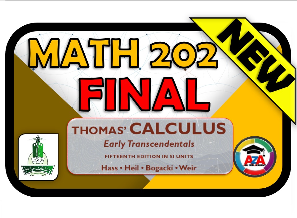 💯🔴MATH 202 -💯🔴Final
